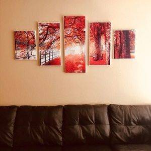 Wall hanging decor, CANVAS ONLY